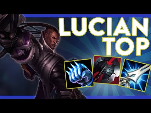 NEW BUILD OP!! LUCIAN TOP SO STRONG!!