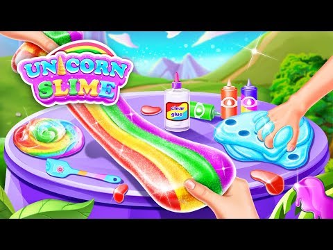 Giant Unicorn Slime Simulator-Rainbow Slime Games Video