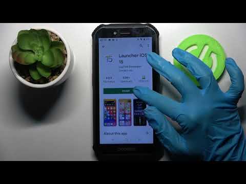 How to Download and Apply iOS Launcher on DOOGEE S40