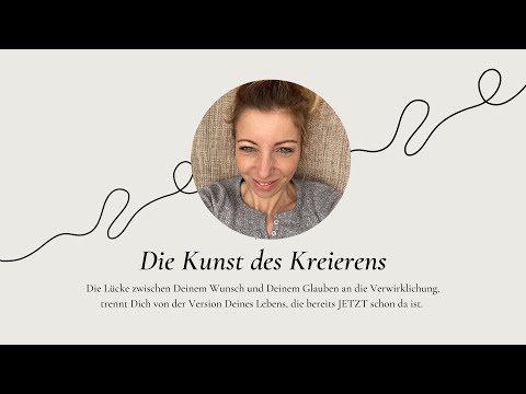 Die Kunst des Kreierens - Es darf leicht sein!