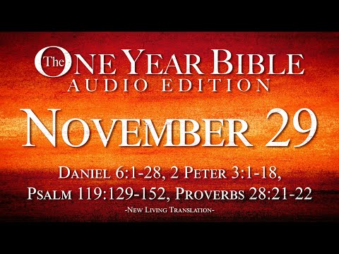 November 29 | One Year Bible Audio Edition