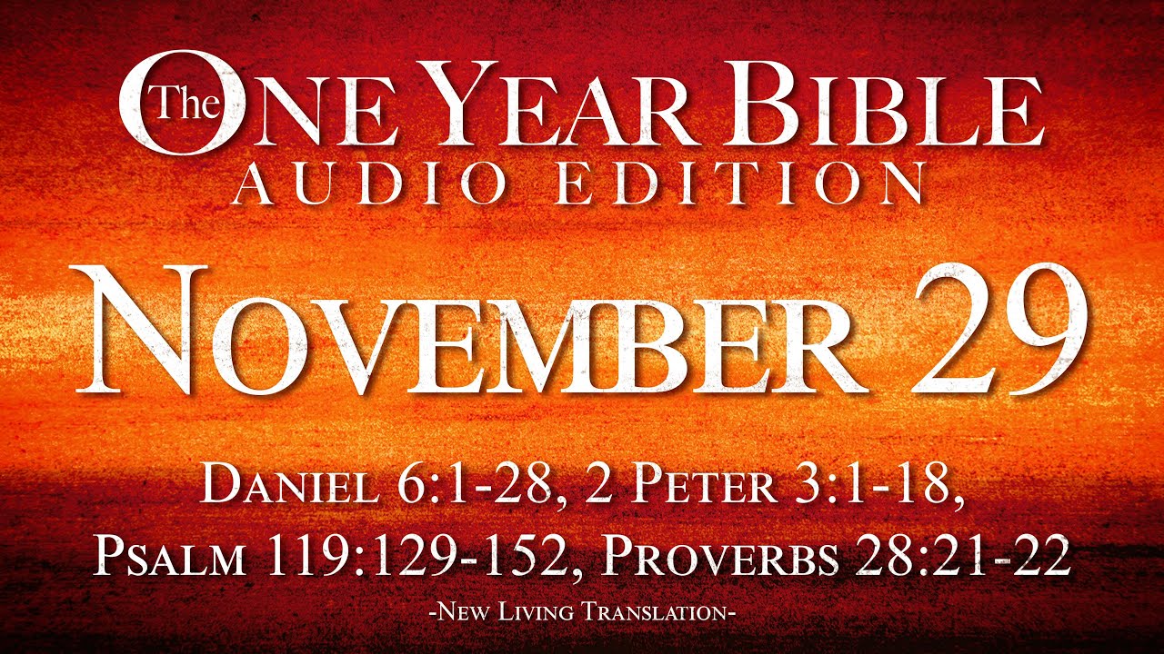 November 29 | One Year Bible Audio Edition