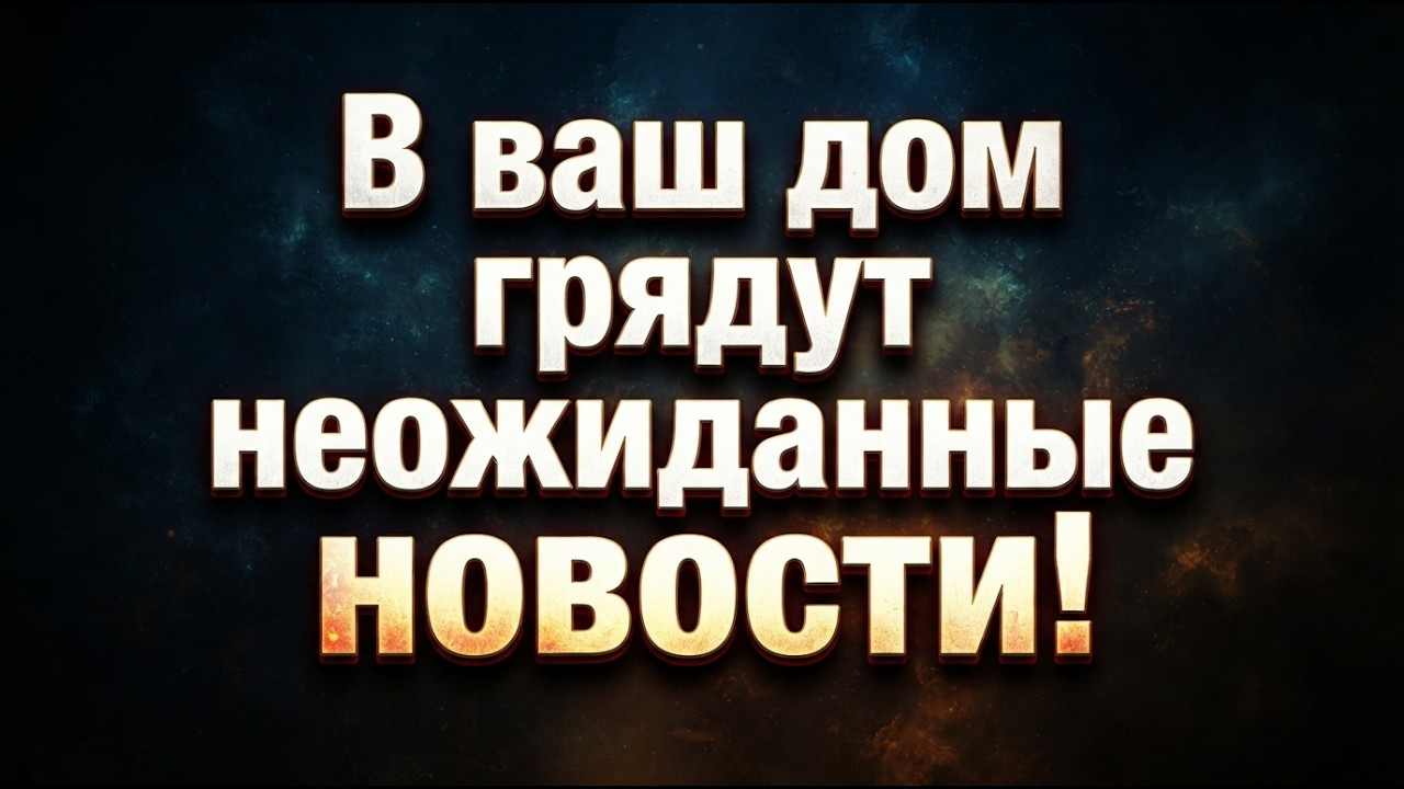 🏠 В ваш дом придут неожиданные новости — вы даже не представляете, что вас ж