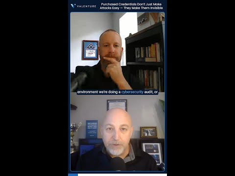 Purchased Credentials Don't Just Make Attacks Easy — They Make Them Invisible