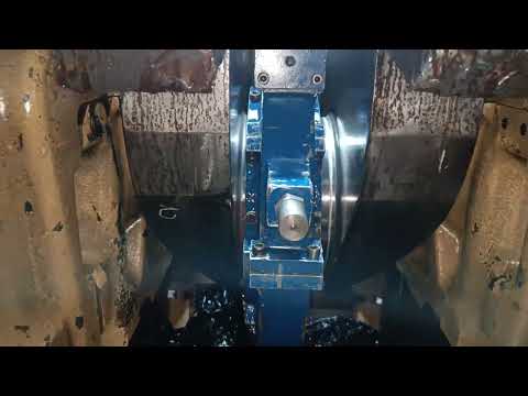 BERGEN ROLLS ROYCE B3240 LBMAIN ENGINE CRANKSHAFT REPAIR BY RA POWER - 44 YEARS OF EXPRESSION