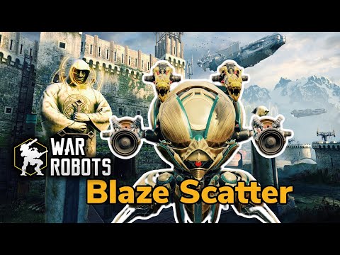 Khepri Blaze Scatter Full MK3 | Strong setup on Short Maps | War Robots Gameplay