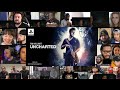 Uncharted || Official Trailer || Reaction Mashup