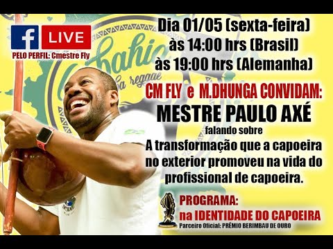 29ª LIVE NA IDENTIDADE DO CAPOEIRA - MESTRE PAULO AXÉ