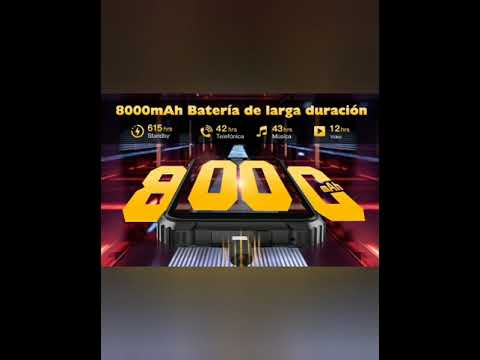 OUKITEL WP5 Móvil Libre Resistente, 7GB RAM+32GB ROM(1TB Ampliables), Android 11,Impermeable IP68