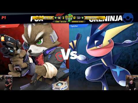 The Cheese League Jan'20 - SSBU - Con (Fox) vs DF | Taicho (Greninja) - Winners Semis