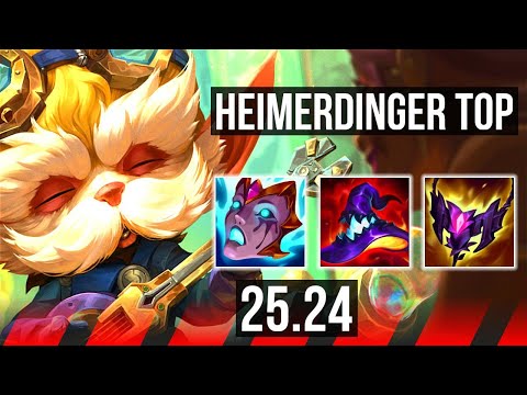 HEIMERDINGER vs MORDEKAISER (TOP) | EUW Master | 25.24