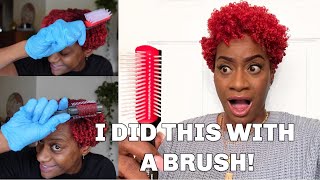 I GOT THESE CURLS WITH A BRUSH!!! Super Defined Coils Tutorial (Detailed) | RushOurFashion