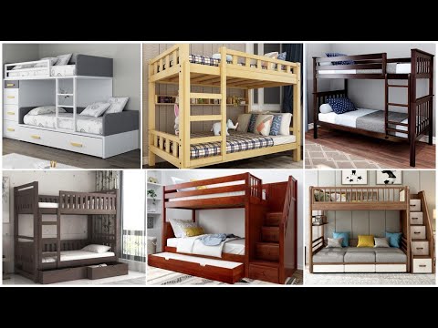 Modern Bunk Bed Design Ideas for Small Bedrooms 2025|Children Bunk bed Design ideas |Wooden bunk bed