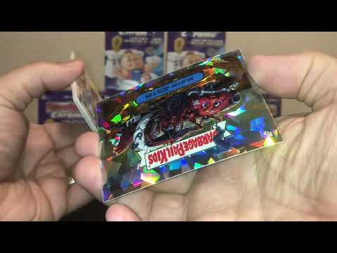 Garbage Pail Kids Chrome 6 Blaster Box Opening (Aqua Prism 97/199)