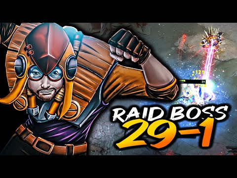 The RAID BOSS Tinker very Quick response in team fight (Dota 2 Tinker Gameplay)