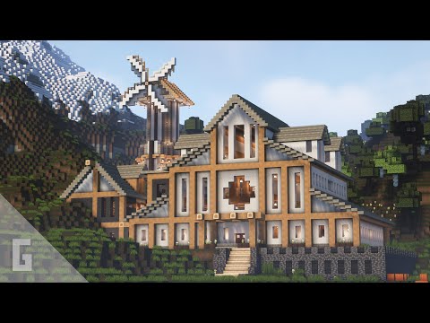 Greg Builds - Luxury Modern Mansion Tour 4K | Minecraft