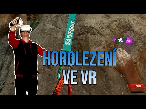 Nejhezčí horolezecká hra ve virtuální realitě - The Climb / VR Gameplay CZ