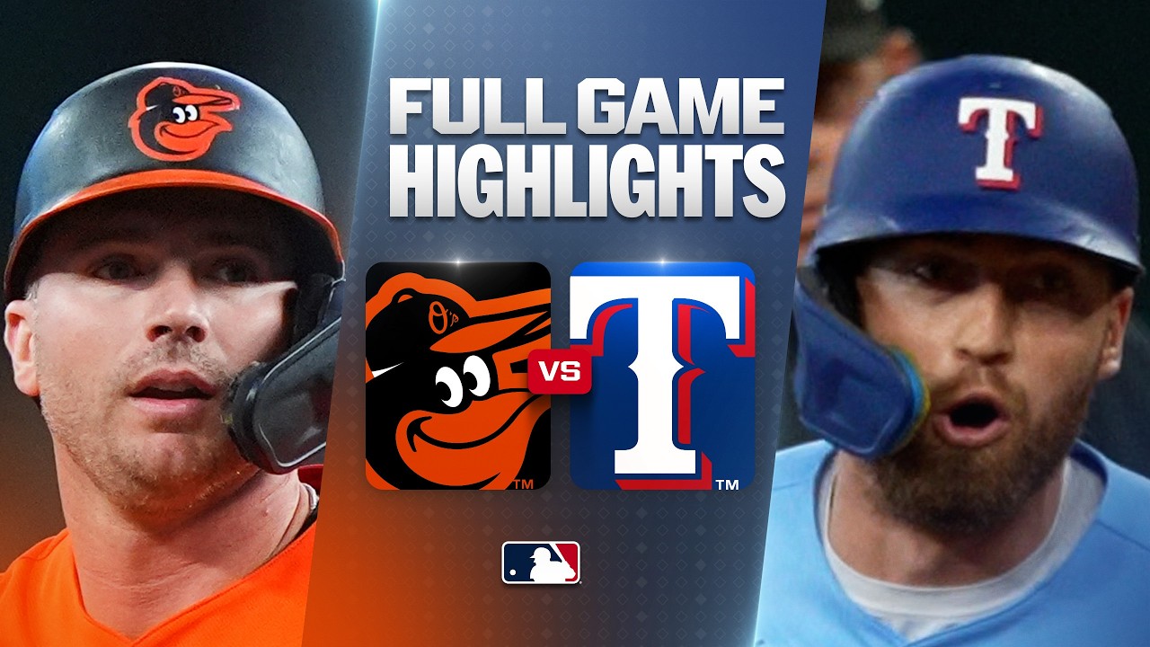8월10일 볼티모어 텍사스 MLB 하이라이트
