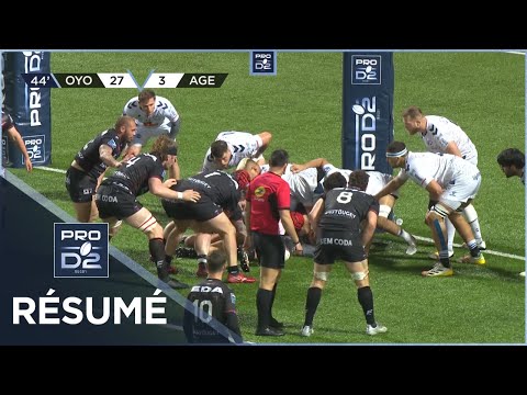 PRO D2 - Résumé Oyonnax Rugby-SU Agen: 37-29 - J26 - Saison 2022/2023