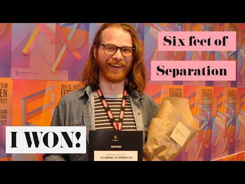 My first award ever! 'Six Feet of Separation' wins at The Norwegian Short Film Festival