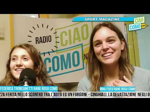 Sport magazine, le Rane Rosa Como pronte al debutto in serie A1: la simpatia di Federica e Nina
