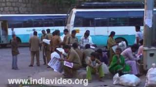 City bus-stand (CBS) at Mysore