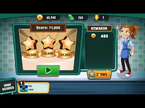 2018 Diner Dash Le Gordon Bleu level 109