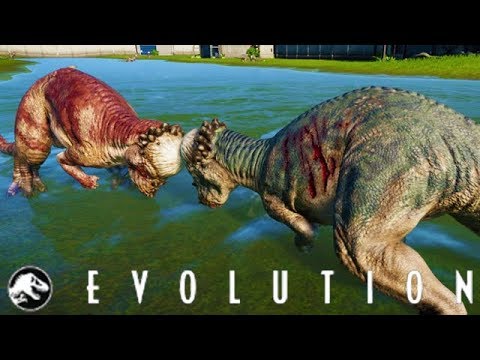 OMG HERBIVORE FIGHTS!!! PACHY vs PACHY (JW EVO)