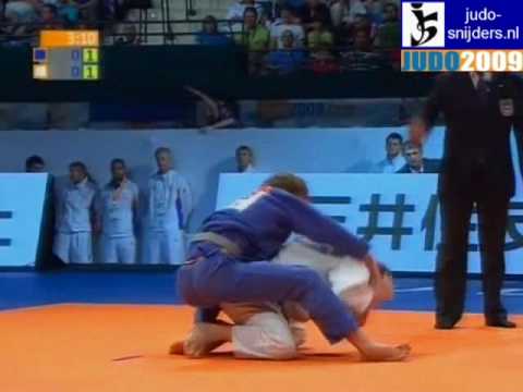 Judo 2009 Rotterdam: Ivan Nifontov (RUS) - Siarhei Shundzikau (BLR) [-81kg] final.