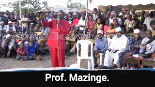 `Prof Mazinge Maswali yasio Jibika kwa wakisto
