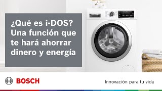 Bosch ¿Cómo usar el sistema de dosificación inteligente de las lavadoras i-DOS? anuncio