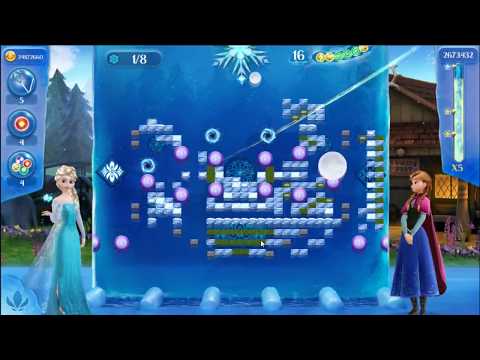 Frozen Free Fall: Icy Shot Level 240 - NO BOOSTERS ☃☃☃
