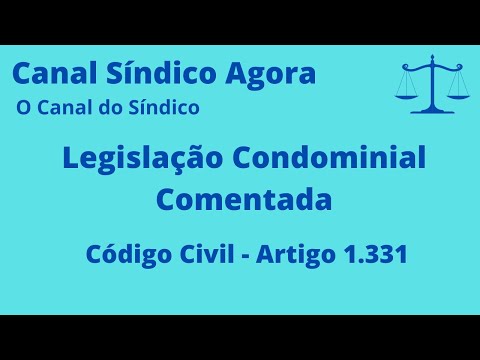 Legislação Condominial Comentada - Código Civil - Artigo 1.331