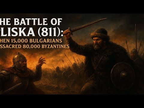 15,000 Bulgarians CRUSH 80,000 Byzantines – The Brutal Battle of Pliska (811)