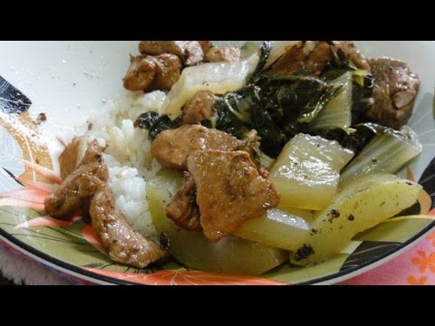 Two Meals with Granny! Pork and Squash and Pork with...