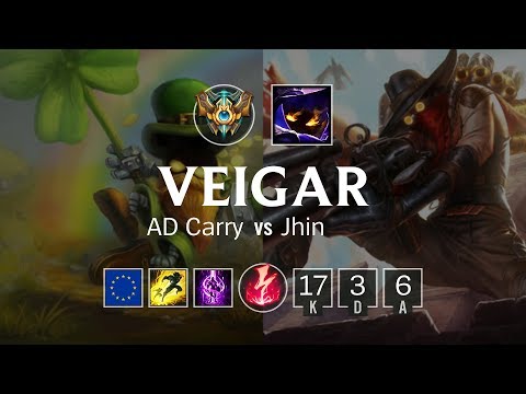 Veigar Bot vs Jhin - EUW Challenger Patch 8.23