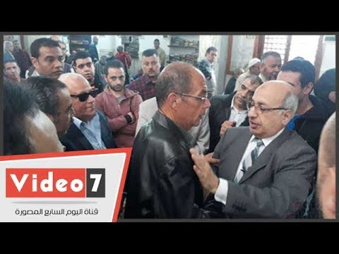 محافظ بورسعيد يحضر جنازة شقيق الإعلامى محمد شردى