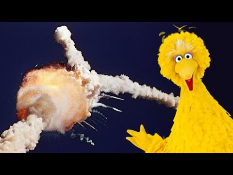 What if Big Bird Exploded in the Challenger Disaster?