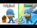 Pocoyo Dance Original VS Meme MUEVELOU VAD BOYZ Muevelo Pocoyo Original 360 VR