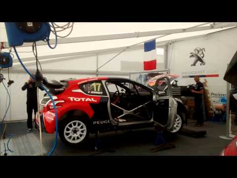 World Rallycross Peugot 208 Team Hansen