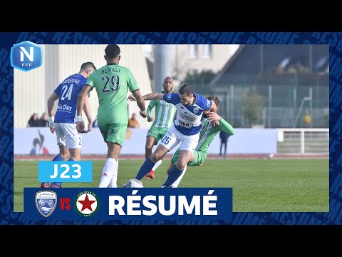 J23 I US Avranches MSM - Red Star FC (0-0), le résumé I National FFF 2023-2024
