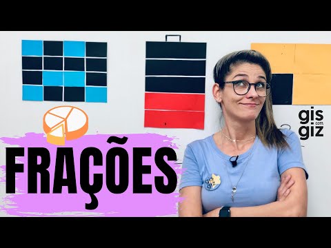 FRAÇÃO  -  COMO REPRESENTAR UMA FRAÇÃO \Prof. Gis/
