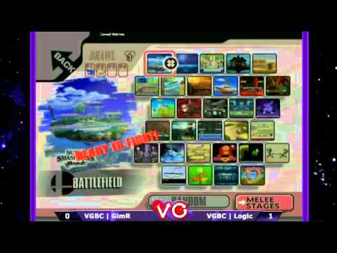 S@X Weekly - VGBC | GimR (G&W) Vs. VGBC | Logic (Olimar) Brawl Singles WSF - SSBB - SSBB
