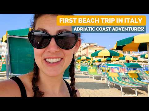 Our First Italian Beach Day – Fun in Bellaria!