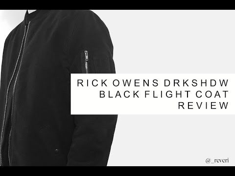 Rick Owens DRKSHDW Flight Coat | Review