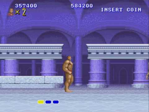 セガ「獣王記」インストカード/SEGA セガ「獣王記」インストカード/SEGA