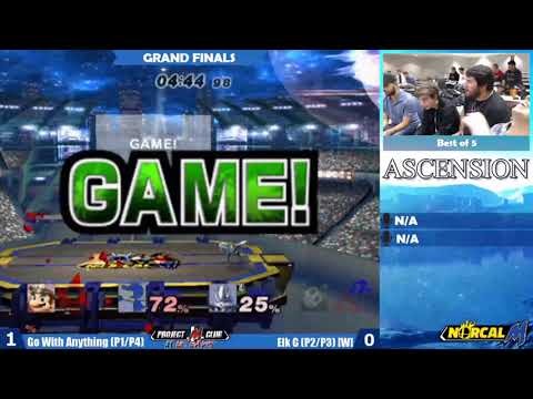 "Ascension 5/18/19" - Go With Anything (Mario+Ganon) v. Elk G (G&W+Wolf) - Grand Finals