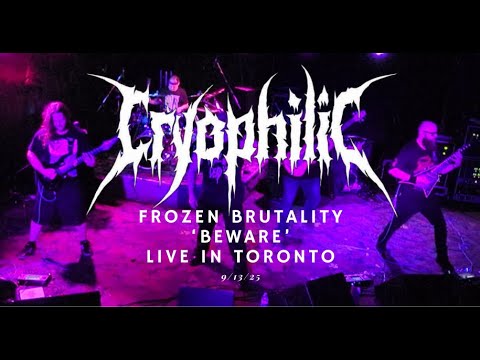 Cryophilic – Beware (Live at The Rockpile, Toronto | Sept 13, 2025)