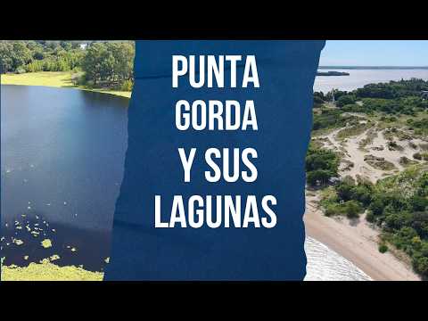 Punta Gorda y sus lagunas, departamento de Colonia.