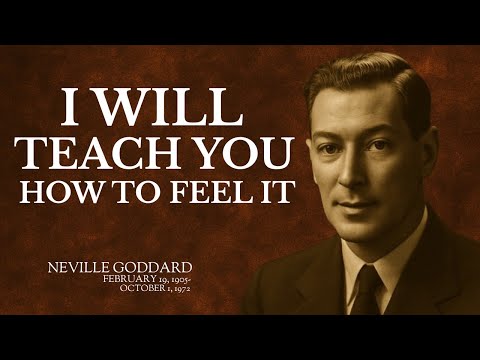 🔮 I WILL TEACH YOU HOW TO FEEL IT | The Neville Goddard Method To Manifest Anything Instantly 🔮